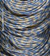 4 Meters of 6 Ply Blue/Natural Hemp